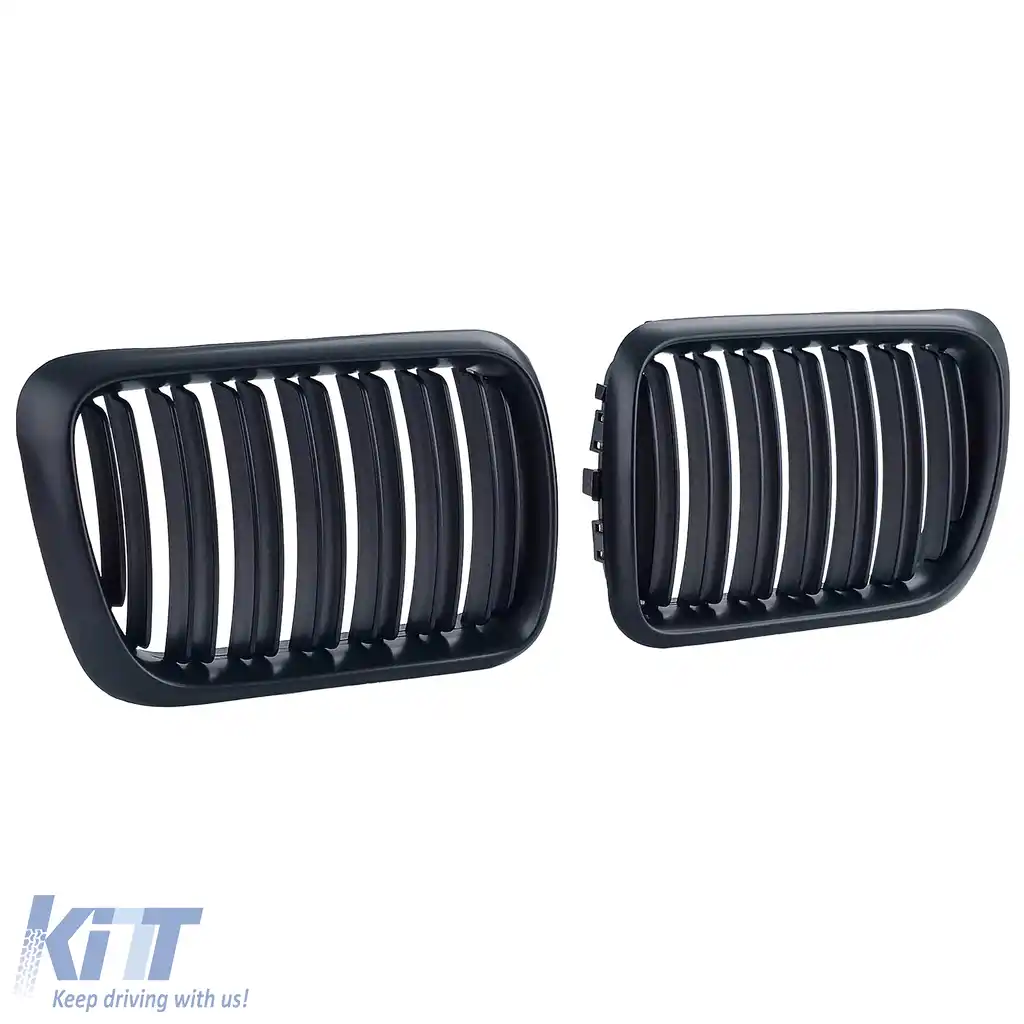 Grilaj sport cu dublu fante pentru performanță, potrivit pentru BMW Seria 3 E36 Facelift 96-99-image-6210859