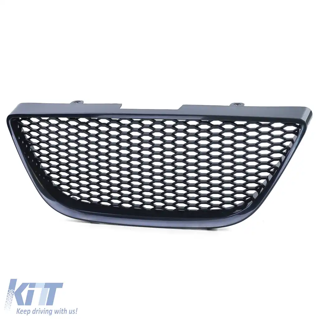Grilaj sport cu fagure fără emblemă negru, potrivit pentru Seat Ibiza 6J 08-12-image-6250520