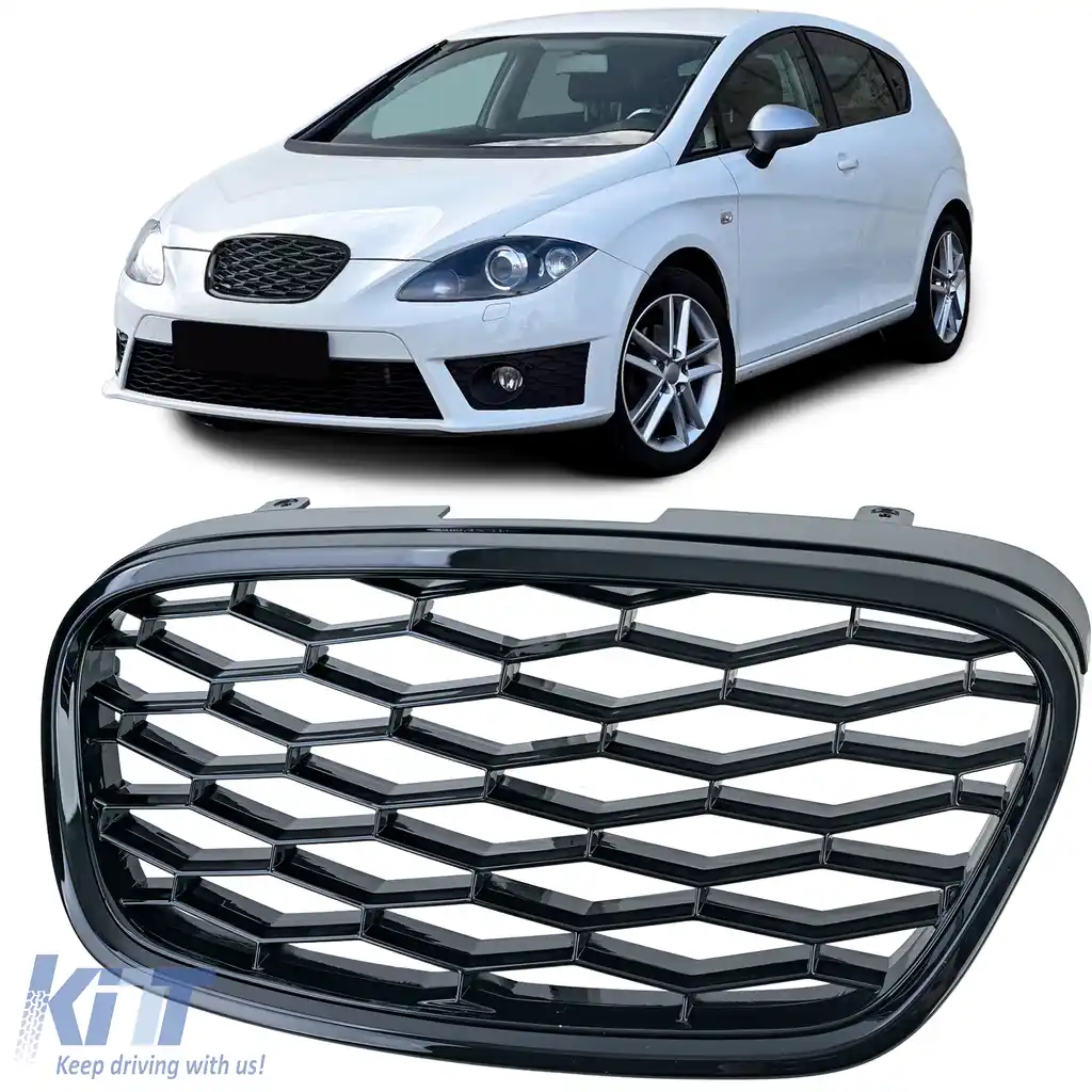 Grilaj sport cu fagure pentru Seat Leon 1P inclusiv facelift Cupra 2009-2012