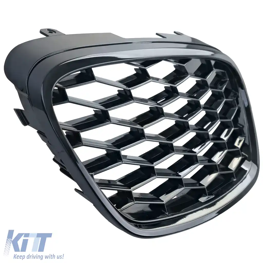 Grilaj sport cu fagure pentru Seat Leon 1P inclusiv facelift Cupra 2009-2012-image-6208608