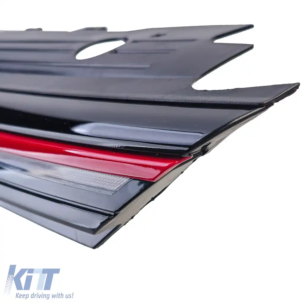Grilaj sport cu margine iluminată roșie, potrivit pentru VW Golf 8 din 2019-image-6198824