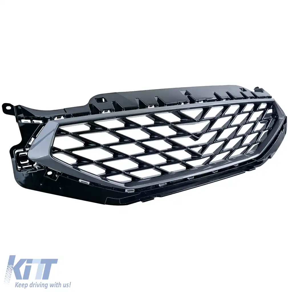 Grilaj sport fără emblemă CLEAN potrivit pentru Seat Leon FR KL din 2020-image-6207959