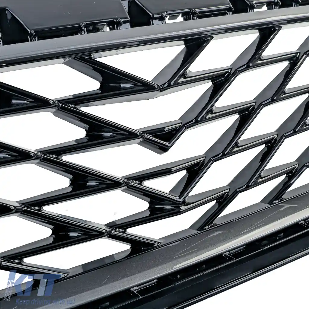 Grilaj sport fără emblemă CLEAN potrivit pentru Seat Leon FR KL din 2020-image-6207962