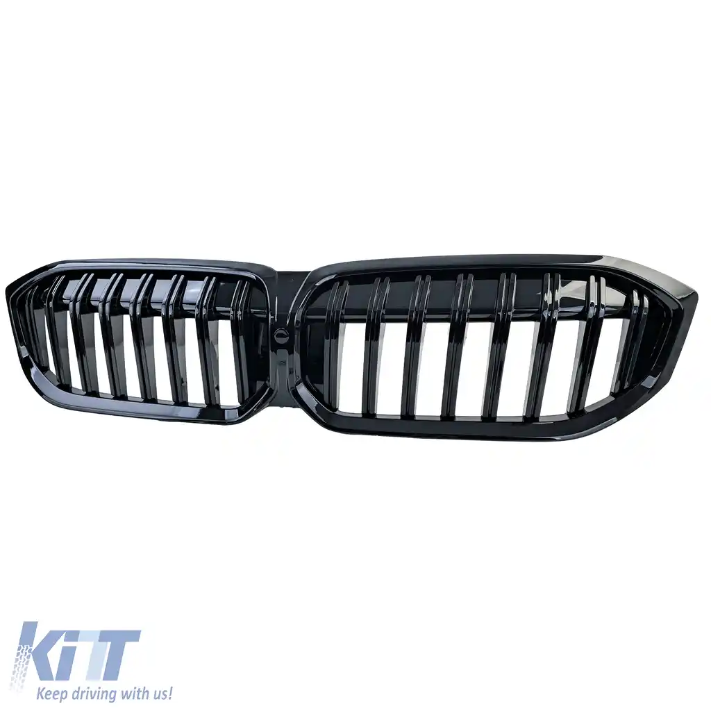 Grilaj sport frontal negru lucios potrivit pentru BMW Seria 3 G20 G21 LCI din 2022-image-6210153