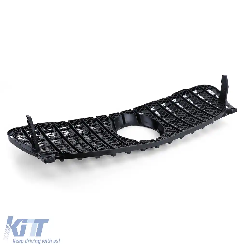 Grilaj sport grilă frontală negru lucios, potrivit pentru Mercedes GLA X156 2013-2016-image-6257433