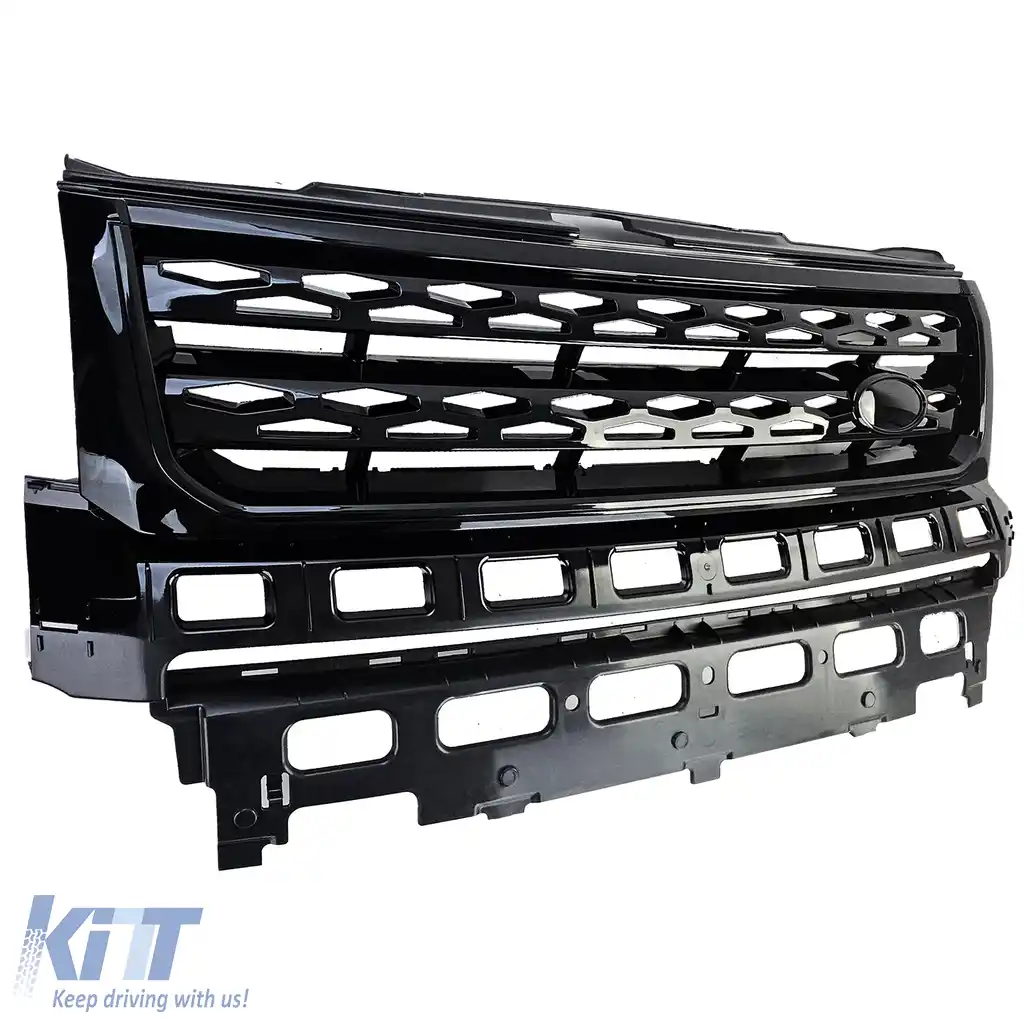 Grilaj sport lucios negru potrivit pentru Land Rover Freelander 2 07-14-image-6202550