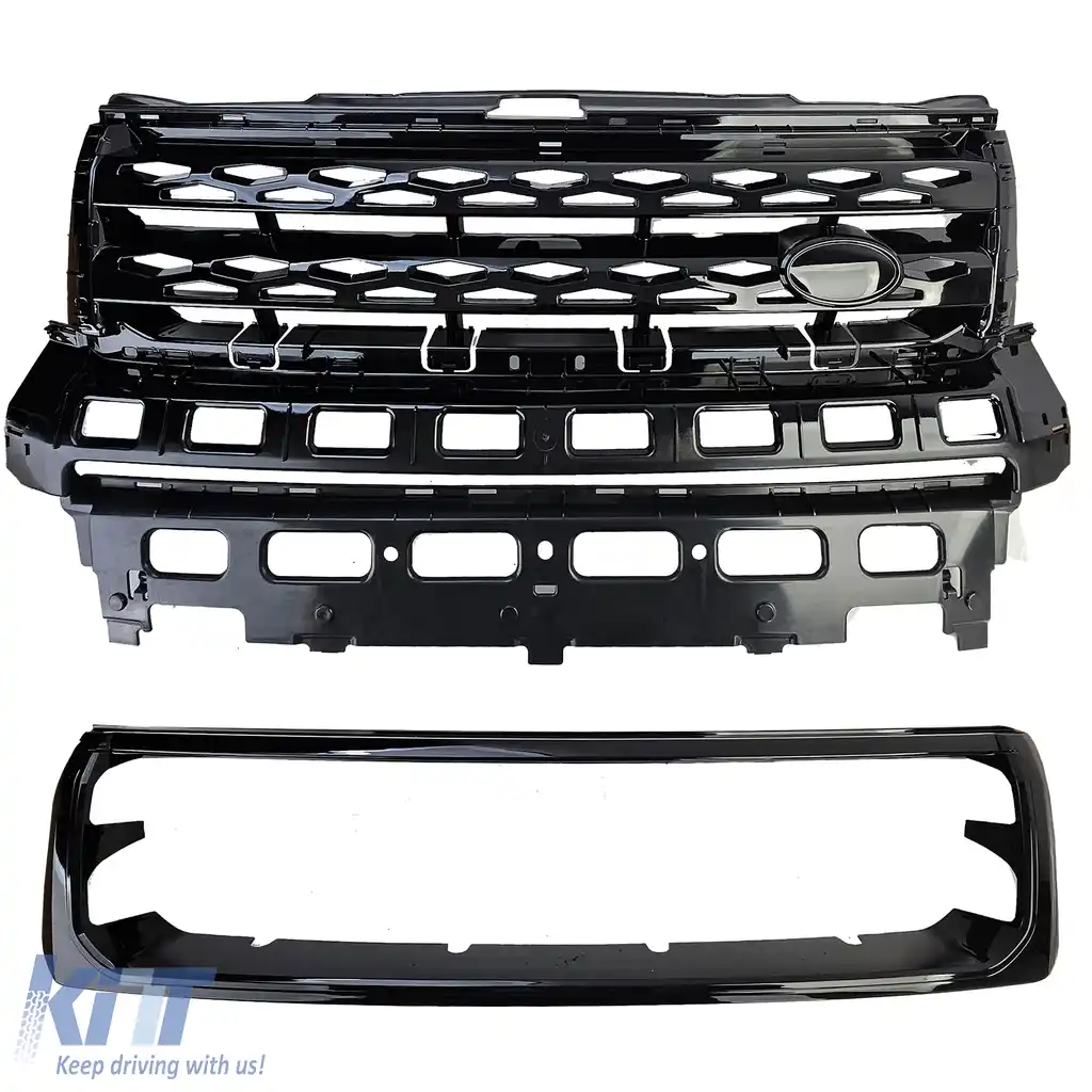 Grilaj sport lucios negru potrivit pentru Land Rover Freelander 2 07-14-image-6202552
