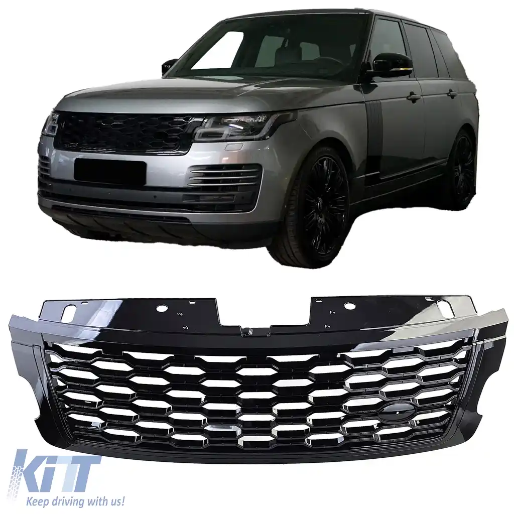 Grilaj sport lucios negru potrivit pentru Range Rover Vogue L405 18-22