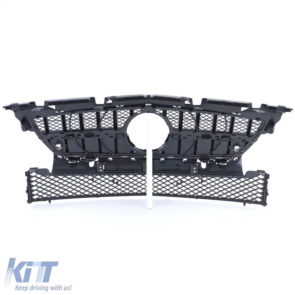 Grilaj sport lucios negru potrivit pentru Mercedes SLK R172 pre-facelift 11-15-image-6198120