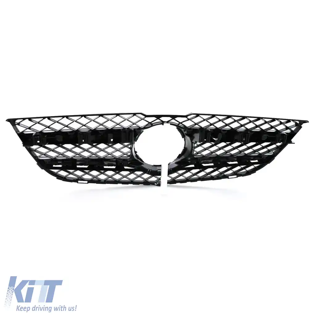 Grilaj sport negru argintiu potrivit pentru Mercedes GLK X204 facelift 12-15-image-6326213