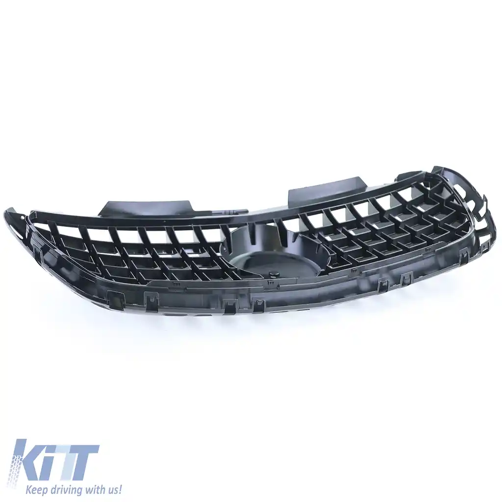 Grilaj sport negru lucios cromat, potrivit pentru Mercedes Sprinter W907 910 din 18-image-6201305