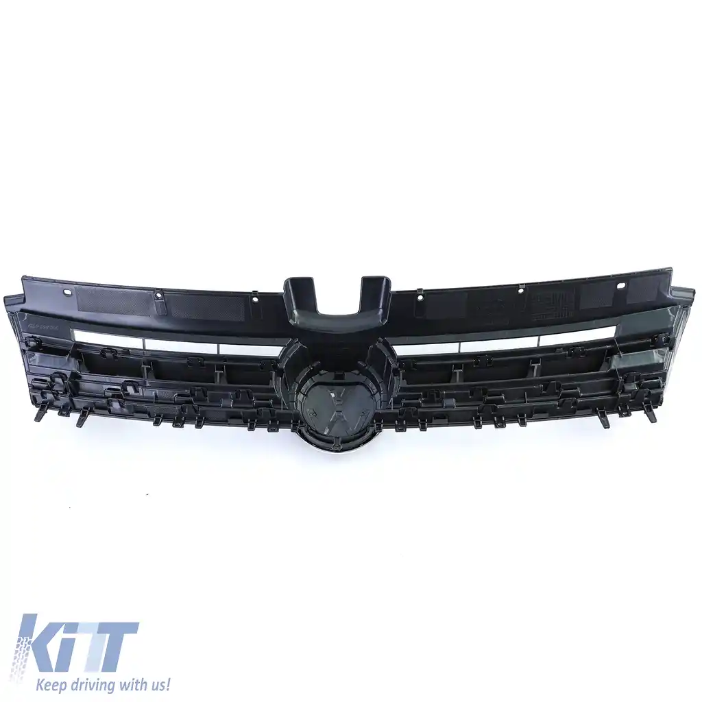 Grilaj sport negru lucios cu detalii cromate, potrivit pentru VW Golf 7, inclusiv GTI 12-17-image-6207375
