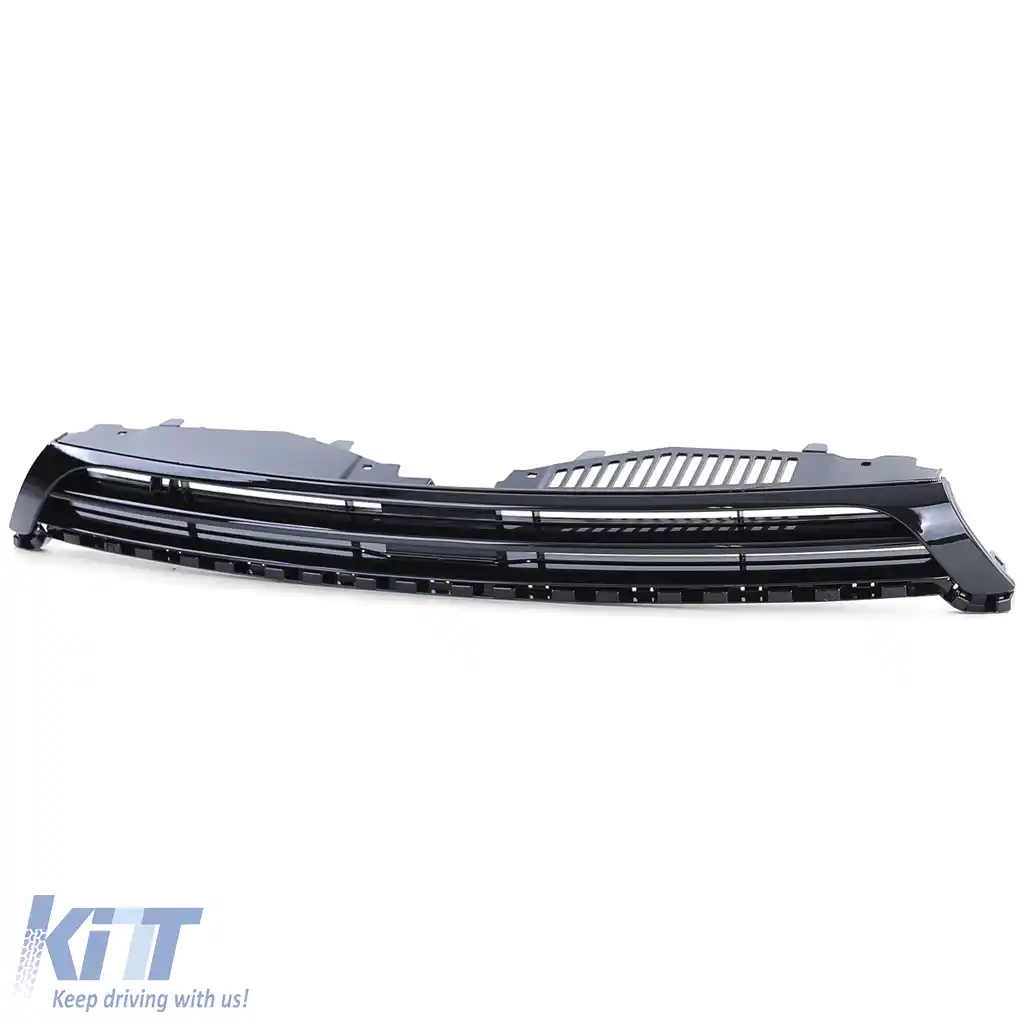 Grilaj sport negru lucios potrivit pentru VW Scirocco III inclusiv R 09-14 pre-facelift-image-6192679
