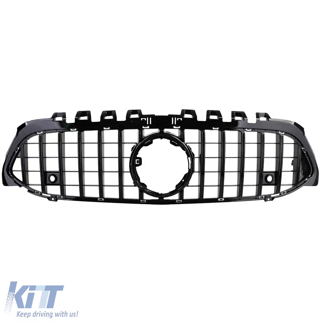 Grilaj sport negru lucios potrivit pentru Mercedes A Class W177 V177 18-24-image-6203262