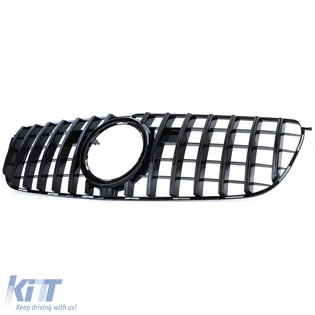 Grilaj sport negru lucios potrivit pentru Mercedes GLS X166 2015-2019-image-6209728