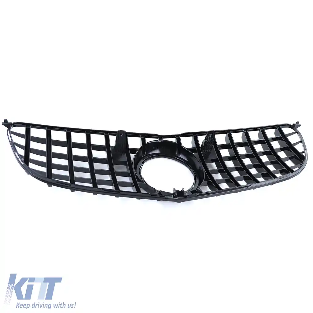 Grilaj sport negru lucios potrivit pentru Mercedes GLS X166 2015-2019-image-6209732