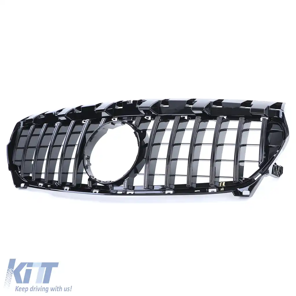 Grilaj Sport Negru Lucios potrivit pentru Mercedes CLA C117 Pre-Facelift 2013-2016-image-6257543