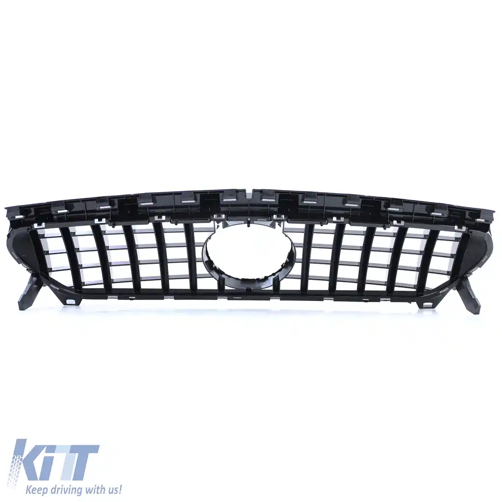 Grilaj Sport Negru Lucios potrivit pentru Mercedes CLA C117 Pre-Facelift 2013-2016-image-6257546