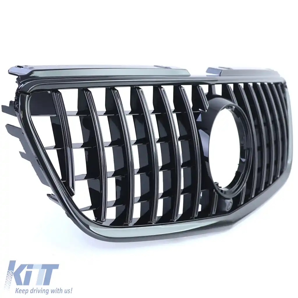 Grilaj Sport Negru Lucios potrivit pentru Mercedes Vito W447 Pre-Facelift 2014-2019-image-6326150