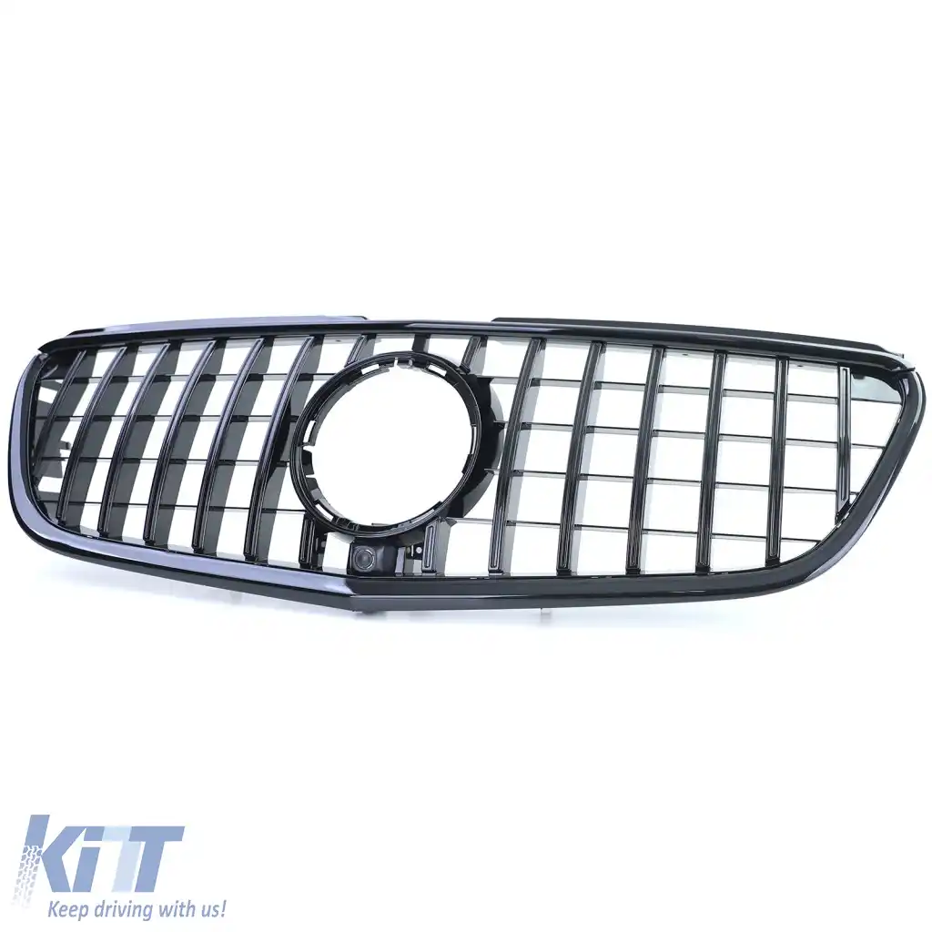 Grilaj Sport Negru Lucios potrivit pentru Mercedes Vito W447 Pre-Facelift 2014-2019-image-6326151