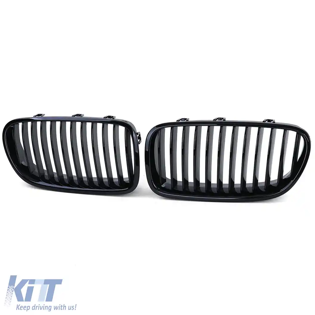 Grilaj sport Performance lucios negru potrivit pentru BMW Seria 5 F10 F11 10-17-image-6192327