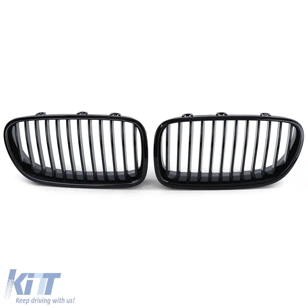 Grilaj sport Performance lucios negru potrivit pentru BMW Seria 5 F10 F11 10-17-image-6192330