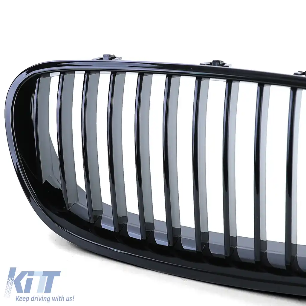 Grilaj sport Performance lucios negru potrivit pentru BMW Seria 5 F10 F11 10-17-image-6192331