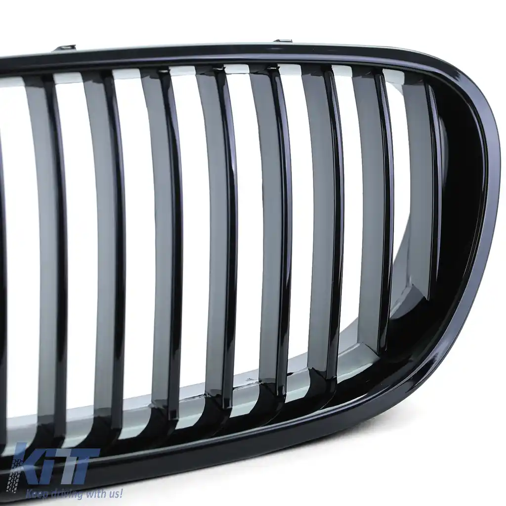 Grilaj sport Performance lucios negru potrivit pentru BMW Seria 5 F10 F11 10-17-image-6192332