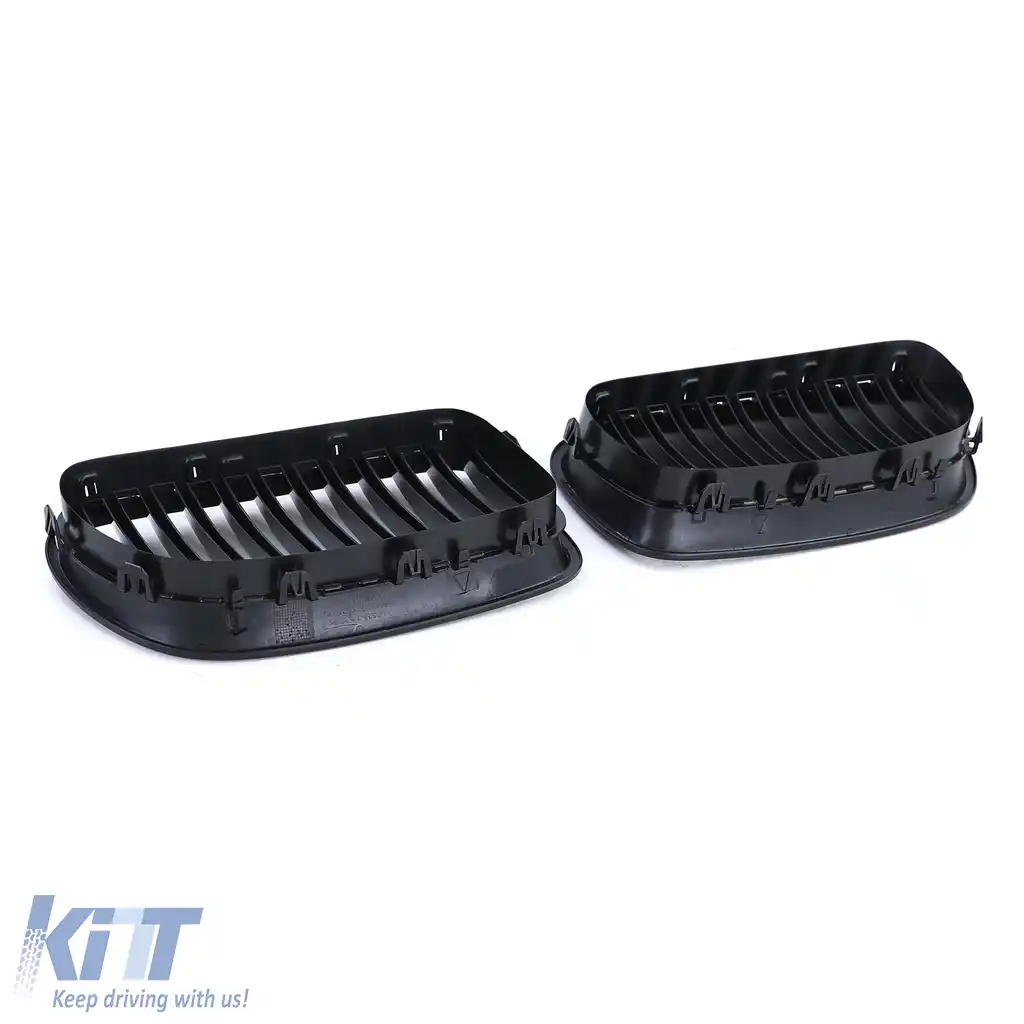 Grilaj sport Performance lucios negru potrivit pentru BMW Seria 5 F10 F11 10-17-image-6192334