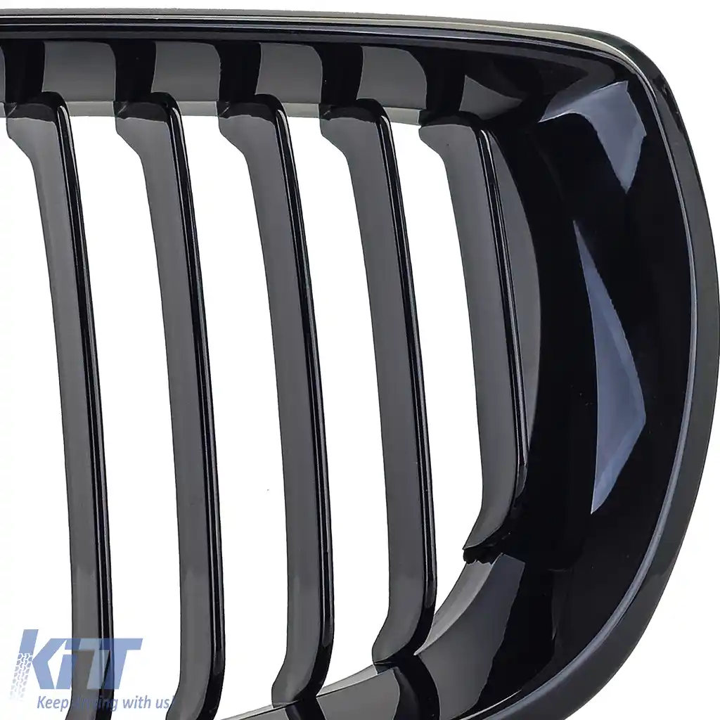 Grilaj sport Performance lucios potrivit pentru BMW E46 Sedan Touring 01-05-image-6202937