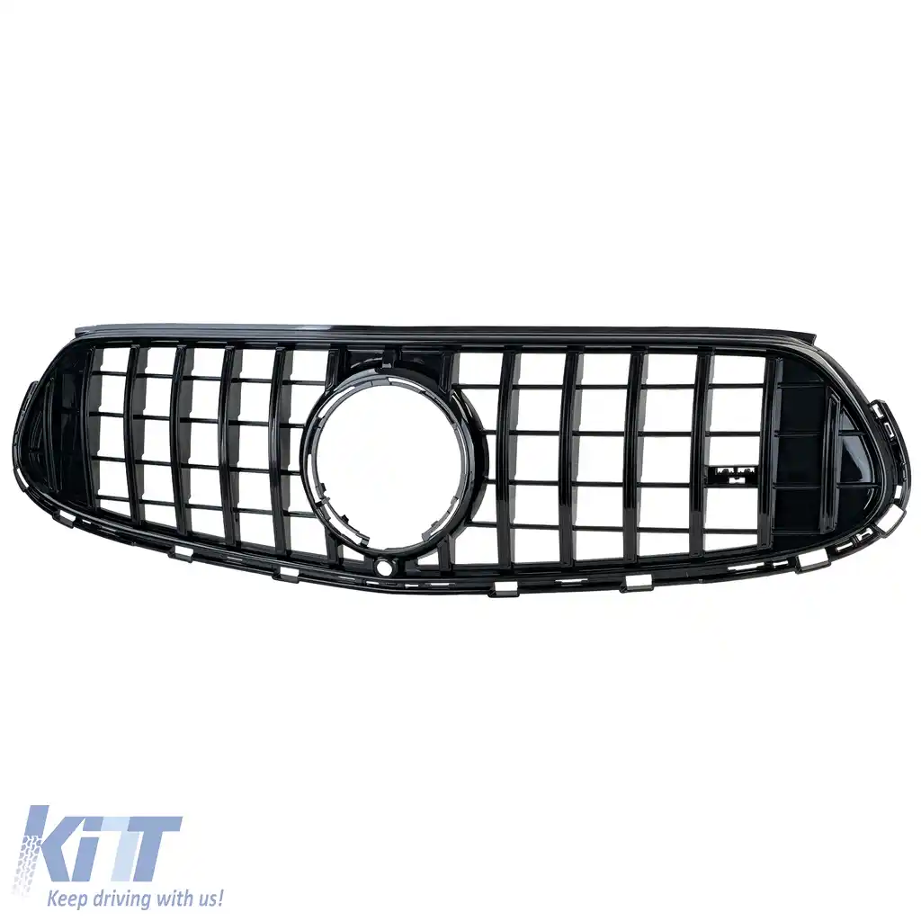 Grilaj sport radiator negru lucios potrivit pentru Mercedes GLC X254 și Coupe C254 din 2022-image-6257534
