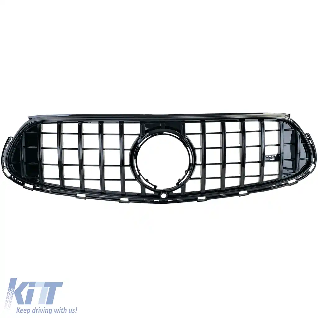 Grilaj sport radiator negru lucios potrivit pentru Mercedes GLC X254 și Coupe C254 din 2022-image-6257535