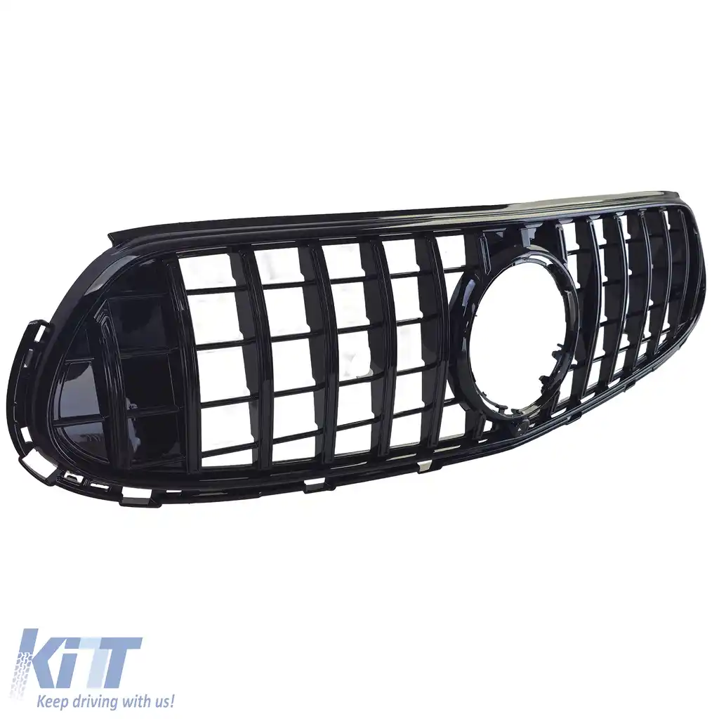 Grilaj sport radiator negru lucios potrivit pentru Mercedes GLC X254 și Coupe C254 din 2022-image-6257536