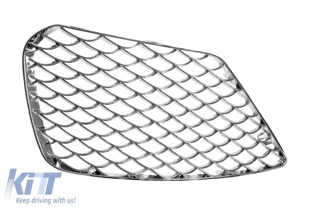 Grilaj stâng potrivit pentru bara de protecție frontală tip A Design S65 pentru Mercedes S-Class W222 2013-2017