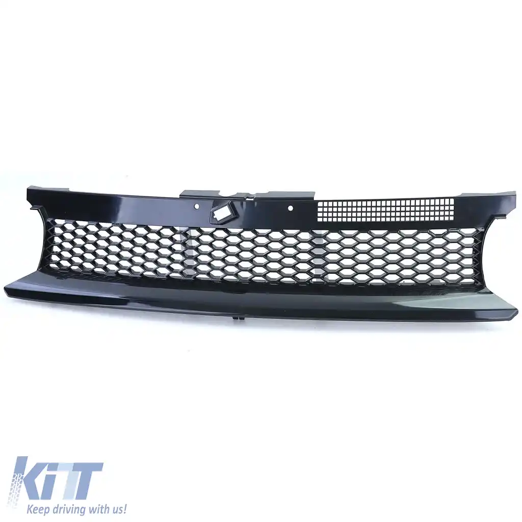 Grilaj tip fagure fără emblemă negru, potrivit pentru VW Golf 4 sedan, break, cabriolet 97-06-image-6200647