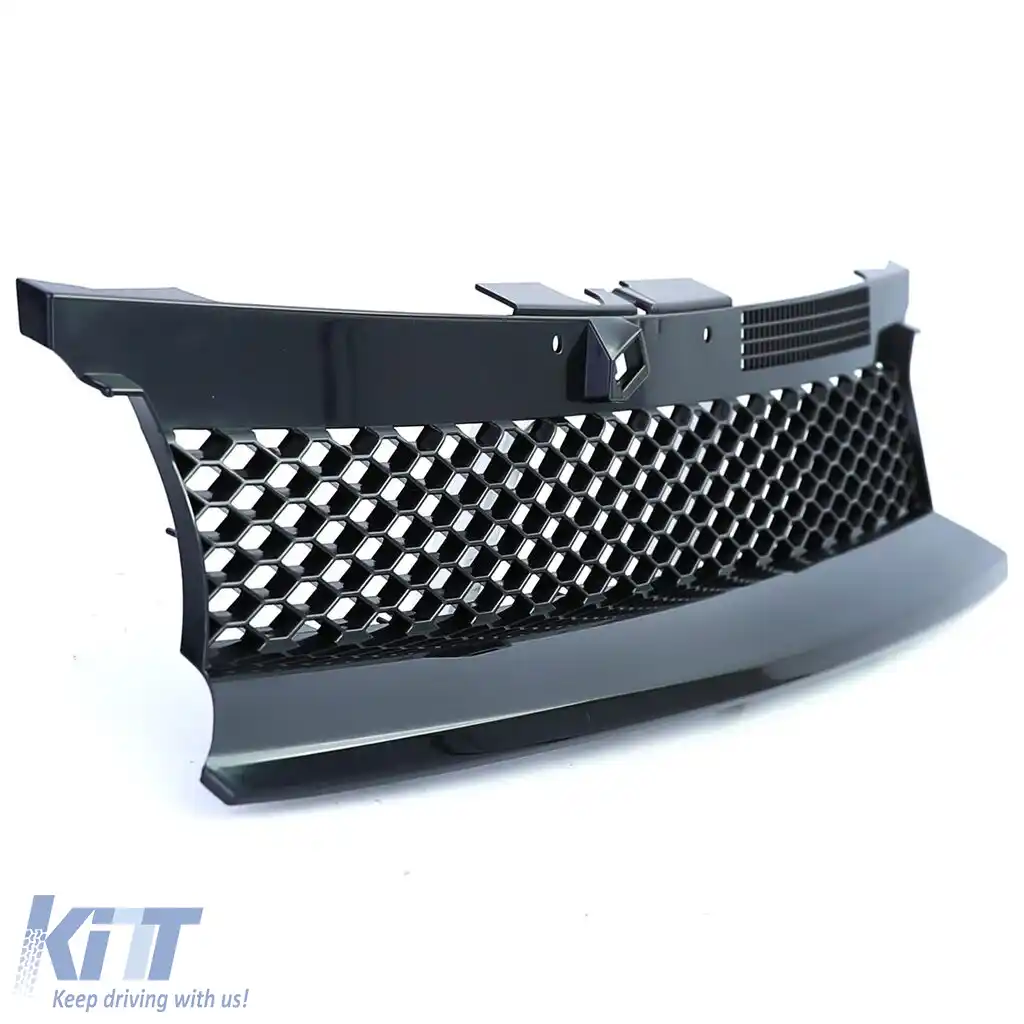 Grilaj tip fagure fără emblemă negru, potrivit pentru VW Golf 4 sedan, break, cabriolet 97-06-image-6200648