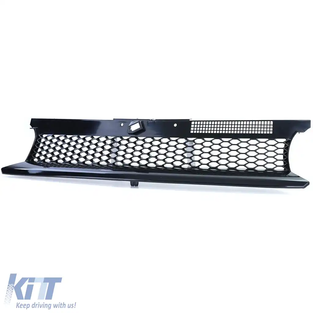 Grilaj tip fagure fără emblemă negru, potrivit pentru VW Golf 4 sedan, break, cabriolet 97-06-image-6200649
