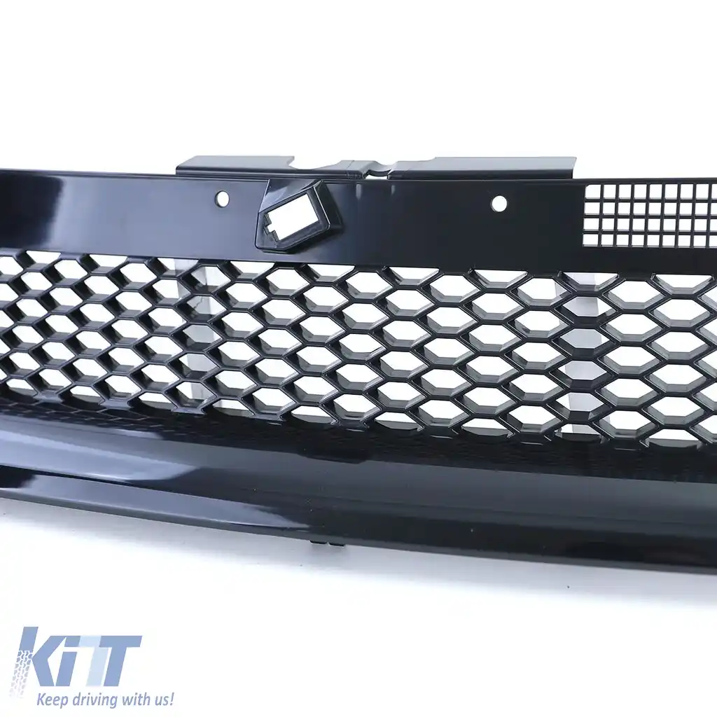 Grilaj tip fagure fără emblemă negru, potrivit pentru VW Golf 4 sedan, break, cabriolet 97-06-image-6200650