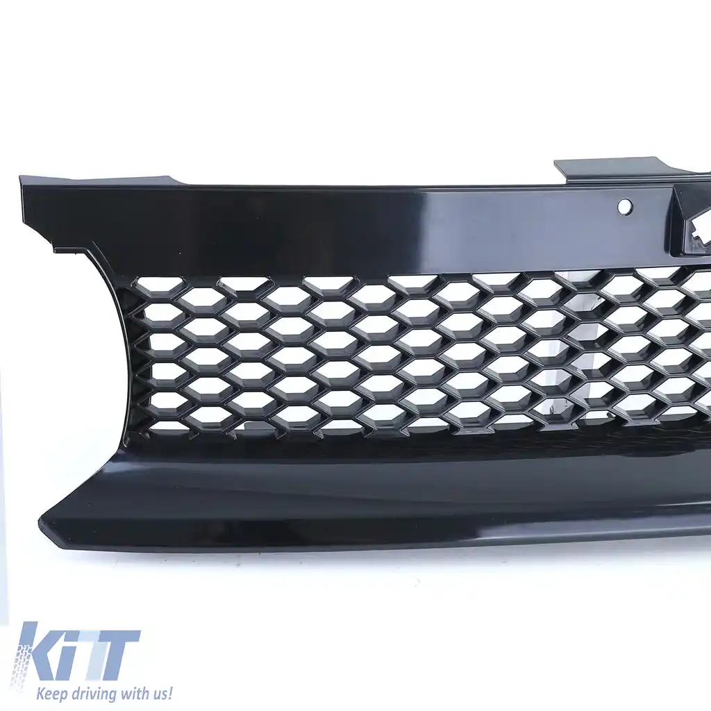 Grilaj tip fagure fără emblemă negru, potrivit pentru VW Golf 4 sedan, break, cabriolet 97-06-image-6200651