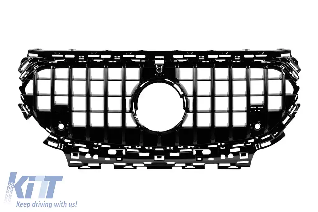 Grilaj tip GT cu lac negru potrivit pentru Mercedes E-Class W214, S214 după 2024