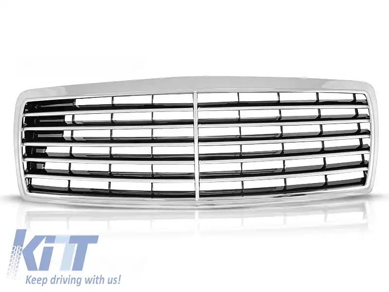 image-28-GRILAJUL CHROME este potrivit pentru MERCEDES W202 C-KLASA 06.93-06.00