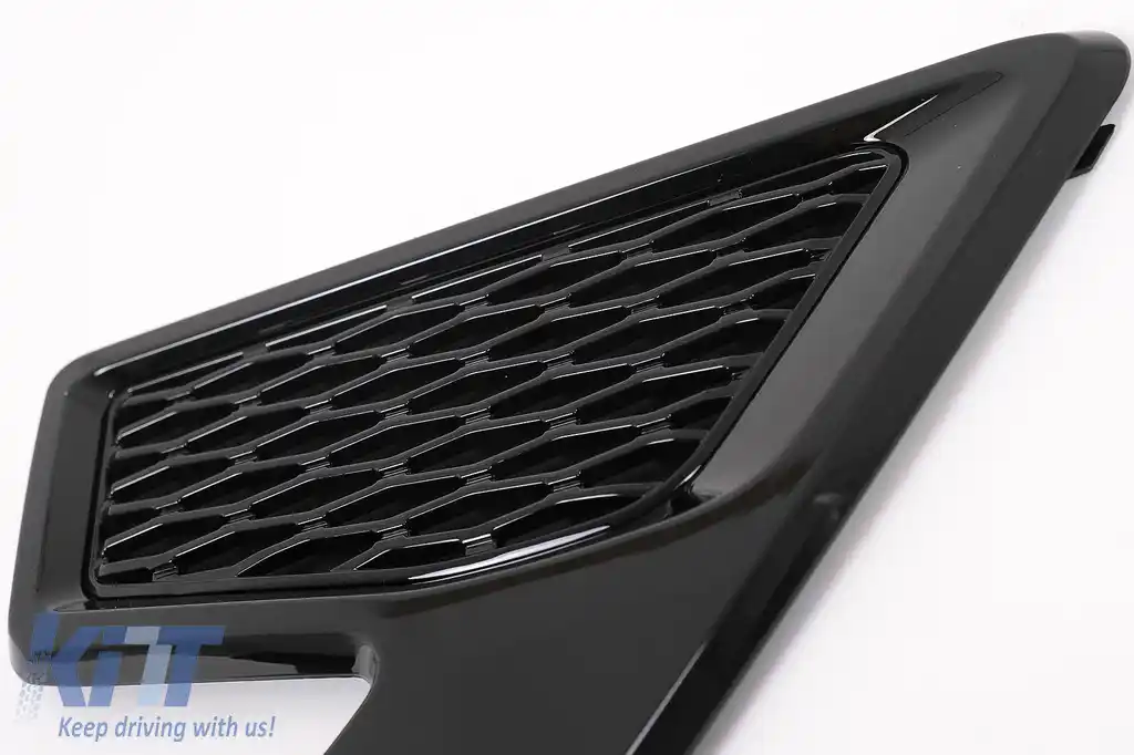 Grile Aerisiri Aripi Laterale compatibil cu Land Range Rover Sport L494 (2013-2017) Negru Lucios-image-6113960