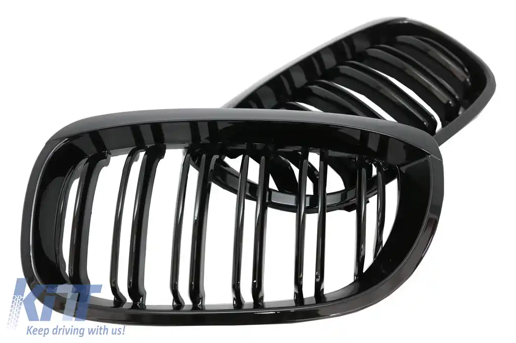 Grile Centrale compatibil cu BMW 3 Series E46 Coupe Cabrio Facelift (2003-2005) Negru Lucios M Design-image-6089981