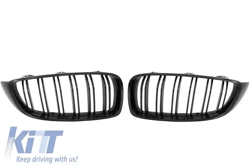 Grile Centrale compatibil cu BMW 4 Series F32 F33 F36 (2013-03.2019) Piano Black M Design-image-5993408