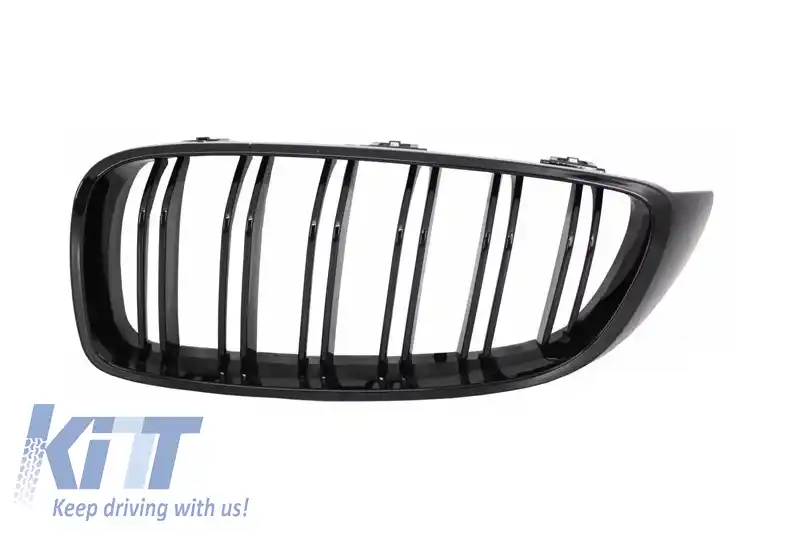 Grile Centrale compatibil cu BMW 4 Series F32 F33 F36 (2013-03.2019) Piano Black M Design-image-5993410