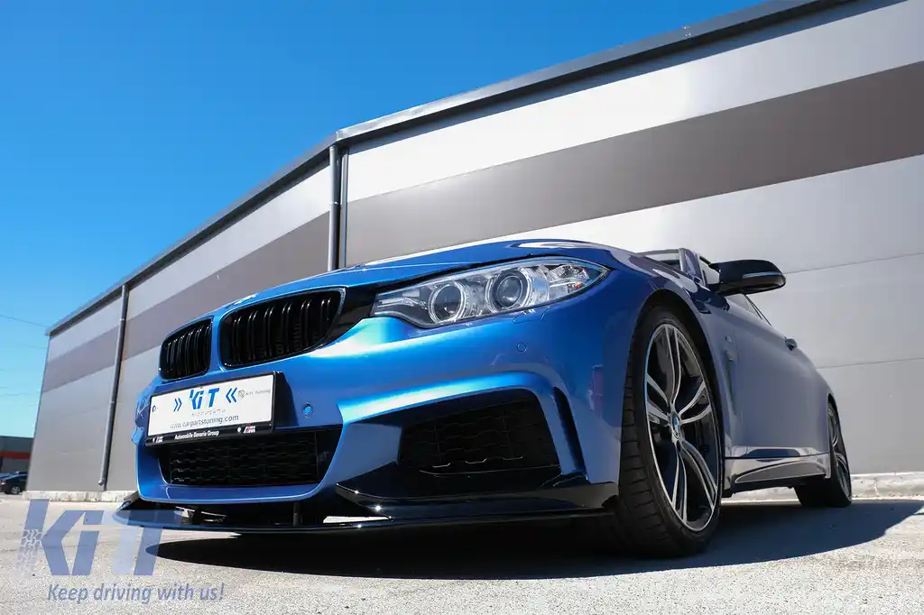 Grile Centrale compatibil cu BMW 4 Series F32 F33 F36 (2013-03.2019) Piano Black M Design-image-6072524