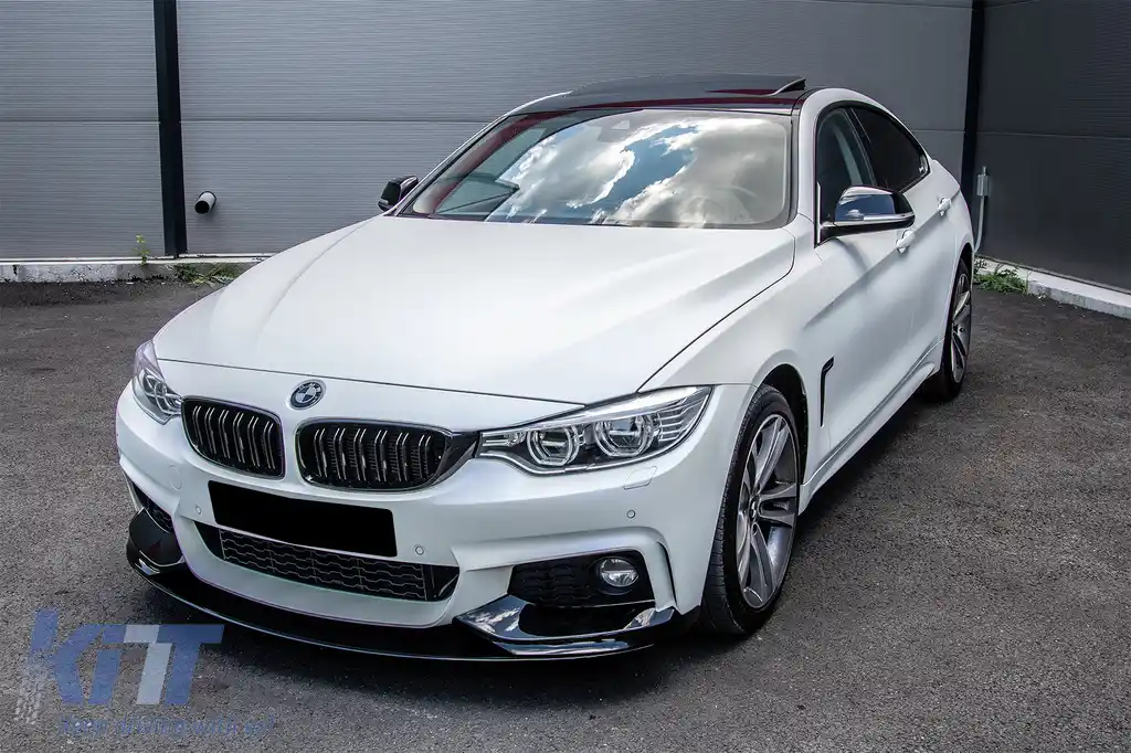 Grile Centrale compatibil cu BMW 4 Series F32 F33 F36 (2013-03.2019) Piano Black M Design-image-6072533