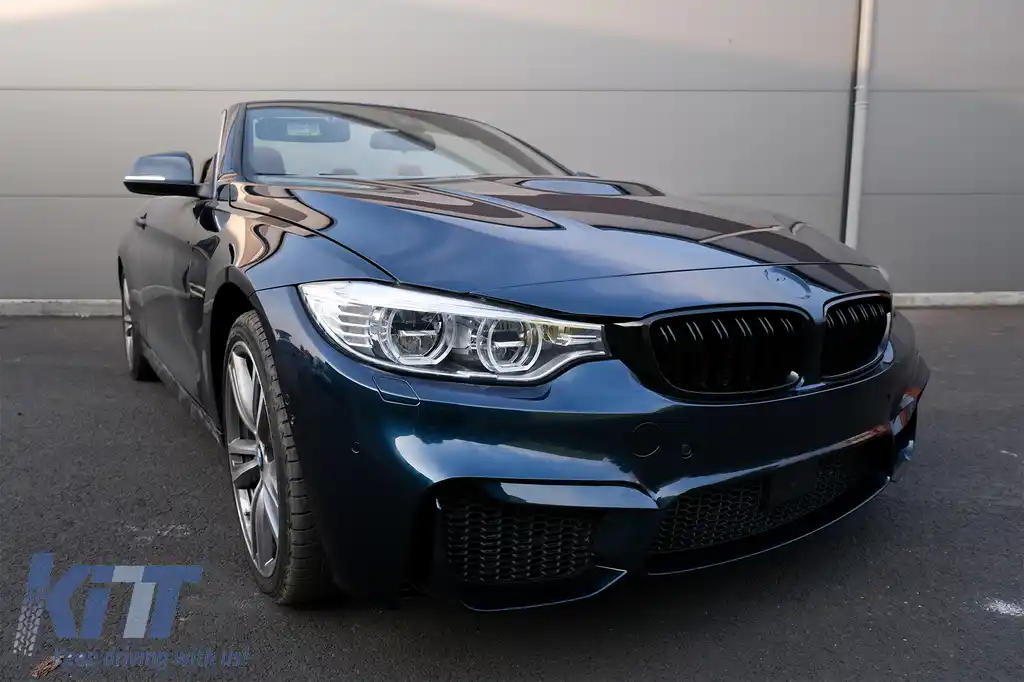 Grile Centrale compatibil cu BMW 4 Series F32 F33 F36 (2013-03.2019) Piano Black M Design-image-6074104