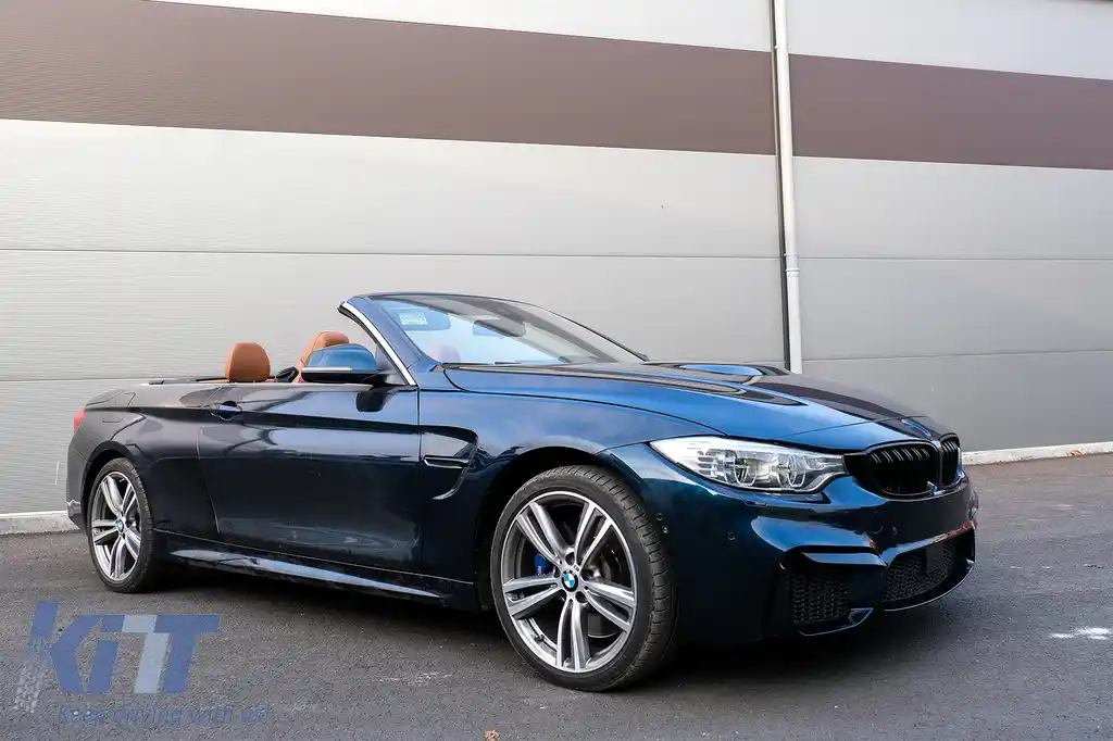 Grile Centrale compatibil cu BMW 4 Series F32 F33 F36 (2013-03.2019) Piano Black M Design-image-6074105