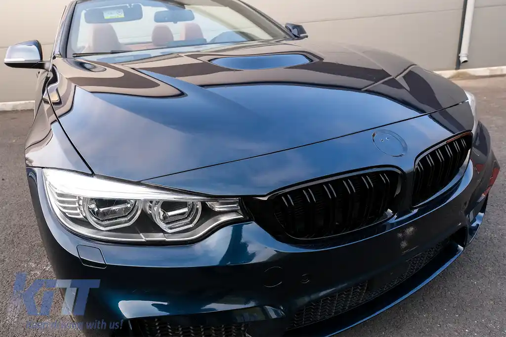 Grile Centrale compatibil cu BMW 4 Series F32 F33 F36 (2013-03.2019) Piano Black M Design-image-6074106